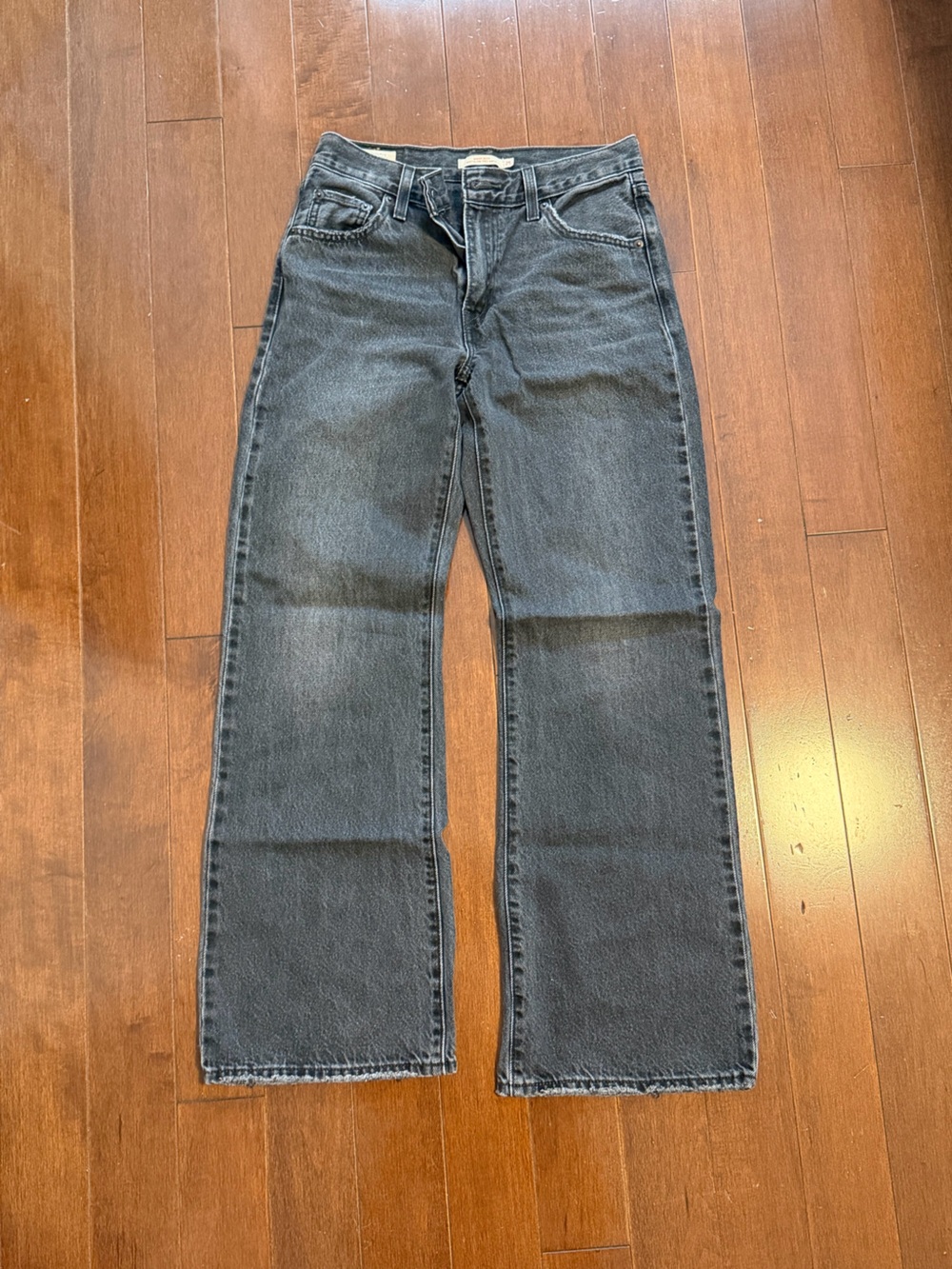 Classic LEVIS Women's Black Denim Jeans